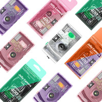 富士 果冻相机 胶卷相机 C400胶卷相机果冻相机 可拍36张 桑葚黑