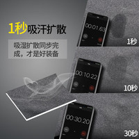 李宁 紧身衣速干衣男篮球训练服速干t恤高弹跑步运动短袖羽毛球服 黑色短袖 L