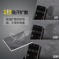 李宁 紧身衣速干衣男篮球训练服速干t恤高弹跑步运动短袖羽毛球服 黑色短袖 L