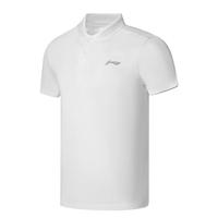 李宁(LI-NING)速干T恤运动短袖男士polo衫夏季薄款透气吸湿凉爽跑步健身速干衣