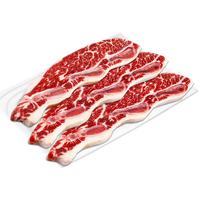 小试牛（XIAOSHINIU） 美国Prime级牛仔骨 雪花牛排 原切带骨牛小排 谷饲冷冻牛扒 【3-4片装/共1斤】 【3-4片装/共500g】