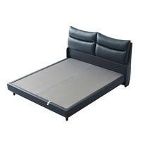 金可儿（Kingkoil）双人床1.8*2米科技布艺床实木床架意式主卧大床家用平板架床 逸林 逸林床架 150*200cm