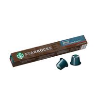 星巴克（Starbucks）Nespresso胶囊咖啡10颗*5.3g派克市场中度烘焙黑咖啡