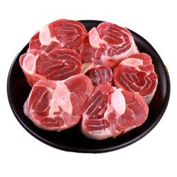 鲜飨 内蒙羊后腿切片4斤 生鲜羊肉原切羊后腿肉炖煮烧烤 源头直发