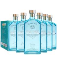 YONGFENG 永丰牌 北京二锅头 丝路木盖 蓝瓶 42%vol 清香型白酒 500ml*6瓶 整箱装