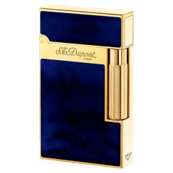 S.T.Dupont Ligne2中国漆Atelier系列 1953彩漆纪念版 16134 云雾晕染 朗声充气打火机 午夜蓝