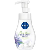 NIVEA 妮维雅 清爽净透云柔植萃氨基酸洁面泡泡 180ml