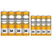 Panasonic 松下 R6PNY/4S 5号碳性电池1.5V 4粒装+R03PNY/2S 7号碳性电池 1.5V 4粒装