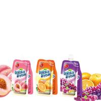 蜡笔小新350ml鲜果派对果汁饮料葡萄多口味袋装儿童追剧零食批发 350ml鲜果派对(葡萄味) 3袋
