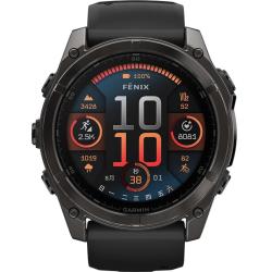 佳明 fenix 8 AMOLED全能户外运动手表 51mm 旗舰黑