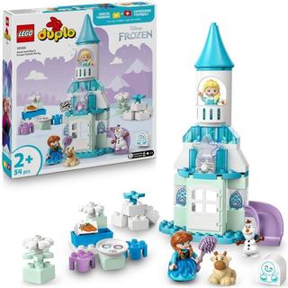 LEGO 乐高 Duplo得宝系列 10455 安娜和艾莎的冰雪城堡派对