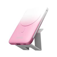 sanag塞那 K60苹果Magsafe磁吸充电宝20W快充自带线移动电源可上飞机适用于苹果华为手机 草莓慕斯