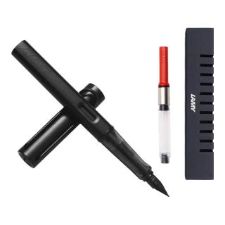 LAMY 凌美 钢笔 Al-Star恒星系列 黑色 F尖 单支装