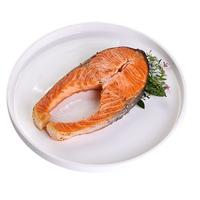 鲜京采 冷冻三文鱼扒(太平洋鲑) 800g 银鲑鱼独立真空包装海鲜水产