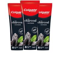 Colgate 高露洁 竹炭美白牙膏 100g*3