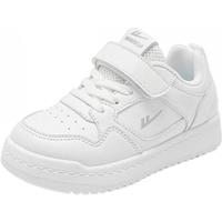 回力童鞋儿童低帮板鞋2025春季透气男女童运动鞋休闲板鞋 白色 26 内长约16.6cm