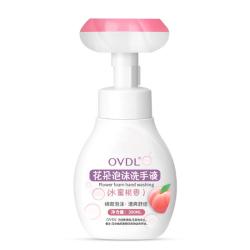 OVDL 花瓣形泡沫慕斯 泡沫洗手液  水蜜桃香 300ml