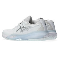 亚瑟士(ASICS) 男女士网球鞋Resolution RX系列缓震专业运动鞋 【男女同款】1042A279-100白/银 45