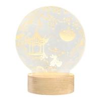 NATURALISM 博物文创 CHY1020535 月曼清游小夜灯 2W