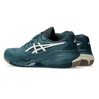 亚瑟士（ASICS） 男女士网球鞋Resolution RX系列缓震专业运动鞋 【男款】1041A481-300墨绿/棕 37