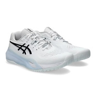 亚瑟士(ASICS) 男女士网球鞋Resolution RX系列缓震专业运动鞋 【男款】1041A481-100白/黑 36