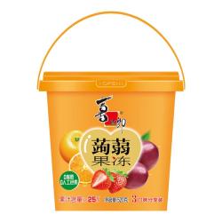 喜之郎 蒟蒻果冻桶 520克*1桶（任选2桶）