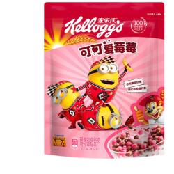 家乐氏 可可爱莓莓 营养即食谷物 可可草莓味 450g