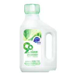 超能 自天然洗衣液 香根草香 1kg