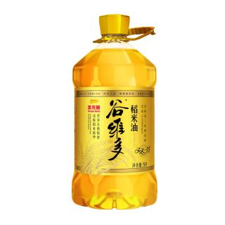 金龙鱼 谷维多 双一万 稻米油 5L