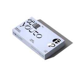youto 隐形眼镜半年抛1片装水凝胶透氧近视透明高清半年抛350度