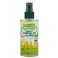 BioJunior碧欧奇有机DHA核桃油宝宝辅食用油110ml/瓶冷榨滴管控量 【喷头控量】有机DHA核桃油110ml