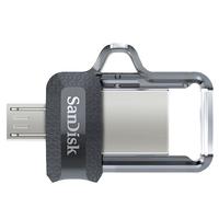 SanDisk 闪迪 至尊高速系列 酷捷 DD3 USB3.0 U盘 灰色 32GB USB/Micro USB双口