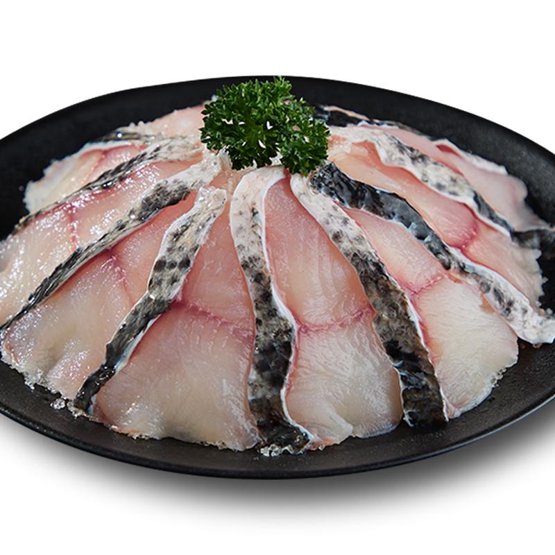 中洋鱼天下 (ZHONGYANG GLOBAL FISH) 中段免浆黑鱼片 酸菜鱼 生鱼片火锅食材 源头直发 包邮