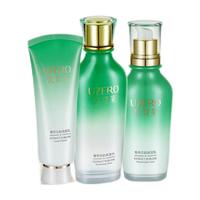 优资莱（UZERO） 优资莱菁萃芯肌绿茶补水保湿水乳套装洗面奶霜国货护肤品化妆品 洁面+水+乳