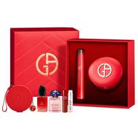 ARMANI beauty 阿玛尼彩妆 PASSION限定口红气垫套装 (红管唇釉#321 6.5ml+红气垫轻垫精华粉底液#3 15g)