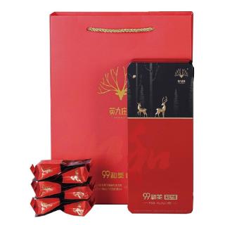 九普珍 英红九号浓香型 新茶广东特产老树英德红茶英九庄园茶叶礼盒年货 99和美礼袋128克（4g*32包）
