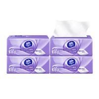 Vinda 维达 棉韧立体美系列 抽纸 3层*90抽*4包(195*133mm)
