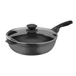 WMF 福腾宝 不粘锅煎炒锅通用银彩炒锅 32cm