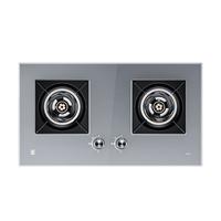  樱花卫厨 SAKURA卫厨 卫厨 家用燃气灶天然气灶双灶嵌入式 5.0KW大火力猛火燃气灶易打理可调节底盘灶具灶台换灶零秒点火 JZT-JGC11 天然气