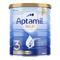 爱他美(Aptamil)澳洲爱他美(Aptamil)金装婴幼儿配方牛奶粉 新西兰 4段 900g*3罐