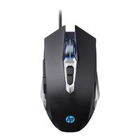 HP 惠普 M220 有声版 有线鼠标 4800DPI RGB 黑色