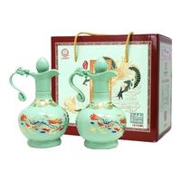 永丰牌北京二锅头酒 清香型白酒 粮食酒 整箱装 52度 500mL 2瓶 青龙礼盒