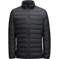 京东京造 男士短款羽绒服 6941592787082 曜石黑 XL