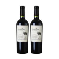 LADY PENGUIN 醉鹅娘 火烈鸟 白鸟 中央山谷梅洛干型红葡萄酒 2瓶*750ml套装