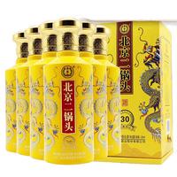 YONGFENG 永丰牌 北京二锅头 经典鸿运30 42%vol 清香型白酒 500ml*6瓶 整箱装