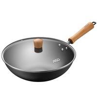 ASD 爱仕达 CF30J2WG 炒锅(30cm、无涂层、精铁)