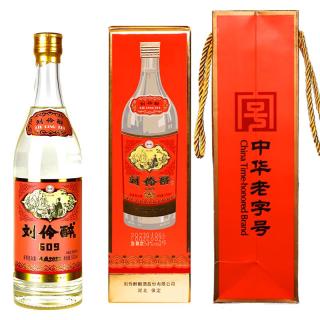  刘伶醉 高端收藏 浓香型白酒+礼盒+礼袋  礼盒装 54%vol 500mL