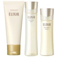 ELIXIR 怡丽丝尔 优悦活颜护肤套装 (洁面膏145g+清爽型弹润水170ml+清爽型弹润乳130ml)