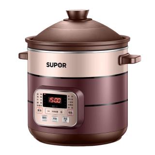  SUPOR/苏泊尔 DG50YC806 电炖锅 土陶内胆 塔吉上盖  5L