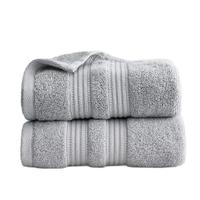 京东京造 德国抗菌纯棉毛巾 A类柔软吸水新疆长绒棉加厚洗脸巾 单条 浅灰